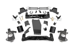 GMC Sierra 1500 Suspension Lift Kit - Front + Rear - Rough Country - 6 Inch Lift Kit | Magneride | Alum/Stamp Steel - '14-'18